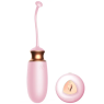 Виброяйцо с подогревом и пультом ДУ - Vibrating Silicone Love EGG USB
