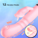 Вибратор-кролик "Vibro licking", 12 режимов вибрации, цвет розовый