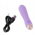 Фиолетовый мини-вибратор с необычной текстурой Cuties Mini Vibrator