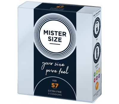 Презервативы Mister Size 57mm (3 шт)