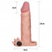 Насадка с вибрацией Add 2" Vibrating Penis Sleeve, Flesh