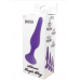 Анальный плаг Silicone Plug Purple - Extra Large