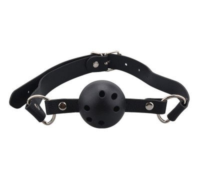 Кляп Breathable ball gag plastic, Black