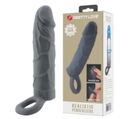 Насадка Pretty Love - Realistic Penis Sleeve, BI-026227-2