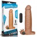 Насадка с вибрацией Add 2" Vibrating Penis Sleeve, Brown