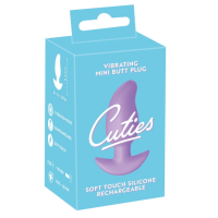 Анальная пробка с вибрацией Vibrating Mini Butt Plug Purple