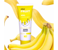 Лубрикант водный Fruit Flavour Series – Banana Project, аромат и вкус банана