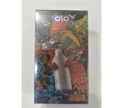 Презерватив OLO с усиками + шарик "Flying Fish Spiny condom" (1 презератив + 1 шарик)