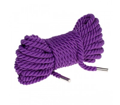 Веревка для бондажа Premium Silky 10M, Purple Текстиль