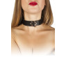 Ошейник Leather Collar, black