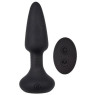 Анальная пробка с вибрацией Smooth Anal Dilator, Black