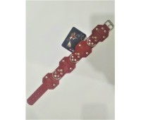 Ошейник VIP Leather Collar, RED