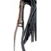 Флогер комбинированный с кожаной ручкой по 31 хвосту длинной 36 см Черный