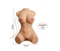 Merida Sucking секс кукла торс с 5 режимами вибрации и 5 режимами вакуума