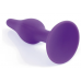Анальный плаг Silicone Plug Purple - Extra Large