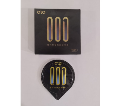 Презервативы OLO полиуретановые 001 (коробка по 1 шт)