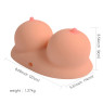 Маструрбатор вагина-грудь Ashery Big Sexy Breast без вибрации цвет телесный
