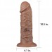 Фаллос гигант на присоске 10.5'' King-sized Dildo, Brown