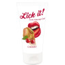 Оральная смазка Lick It! Cherry 50 мл (веганская)