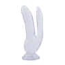 Фаллоимитатор двойной 8.0 Inch Dildo, Clear
