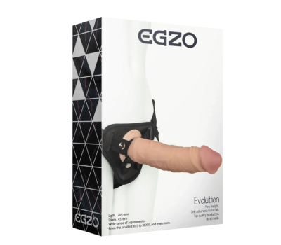 Страпон женский EGZO Evolution STR002 ( 20,5 см х 4,5 см )