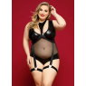 Боди с портупеей XL/XXL
