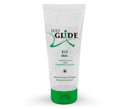 Анальная органическая смазка на водной основе - Just Glide Bio Anal, 200 ml