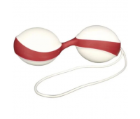 Вагинальные шарики Amor Gym Balls white-red