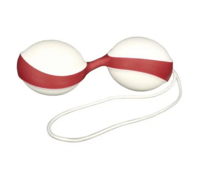 Вагинальные шарики Amor Gym Balls white-red