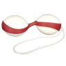Вагинальные шарики Amor Gym Balls white-red