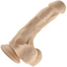 Фалоимитатор Ares Sexy silicone dildo телесный