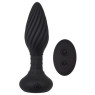 Анальная пробка с вибрацией Frisky Beaded, Black