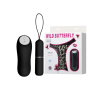 Вибростимулятор клитора с пультом д/у и стрингами Wild Butterfly