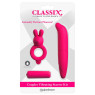 Набор 3в1 CLASSIX Couples Vibrating Starter Kit (мини вибратор, эрекционное кольцо, вибро пуля)