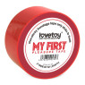 Красная лента для бондажа LOVETOY MY FIRST
