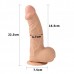 Фаллоимитатор 9" Real Extreme Dildo, Flesh