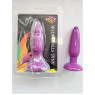 СТИМУЛЯТОР АНАЛЬНЫЙ "ANAL STIMULATOR" (втулка) L 135 мм D 35 мм цвет фиолетовый