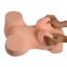 Реалистичное тело-торс Anica Solid Silicone Sexy Doll L анус-вагина без вибрации телесный