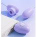 Секс массажёры "Flirting vibrator", цвет фиолетовый, 10 режимов вибрации