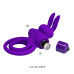 Эрекционное кольцо "Rabbit Ring", 10 режимов, фиолетовый
