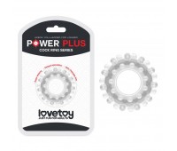 Эрекционное кольцо POWER PLUS Cockring эластичное без вибрации