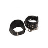 Оковы Leather Leg Cuffs, Black кожа