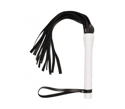 Флогер VIP Leather Flogger, White