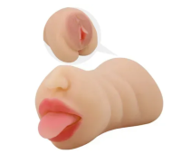 Мастурбатор c двумя входами Crazy Bull - Sarah soft skin, BM-009240N