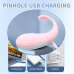 Виброяйцо "Cute whale", розовый с пультом ДУ, 10 режимов