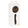 Черный бархатистый вибратор Bendy Ripple Vibrator с 20 режимами вибрации