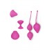 Набор вагинальных шариков Kegel Pink Set цвет розовый