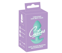 Анальная пробка с вибрацией Vibrating Mini Butt Plug Green