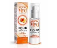 Стимулирующий лубрикант от Amoreane Med: Liquid vibrator - Peach ( жидкий вибратор ), 30 ml