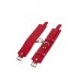 Наручники Leather Dominant Hand Cuffs, red